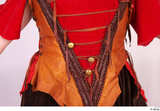  Photos Woman in Historical Dress 100 18th century historical clothing red dress upper body 0003.jpg
